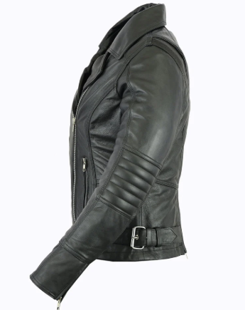Women's Updated Lightweight Stylish M/C Jacket DS835