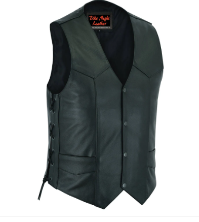 Men's Side Lace Economy Vest  DS106