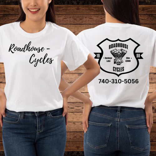 Women’s White Roadhouse T-Shirt