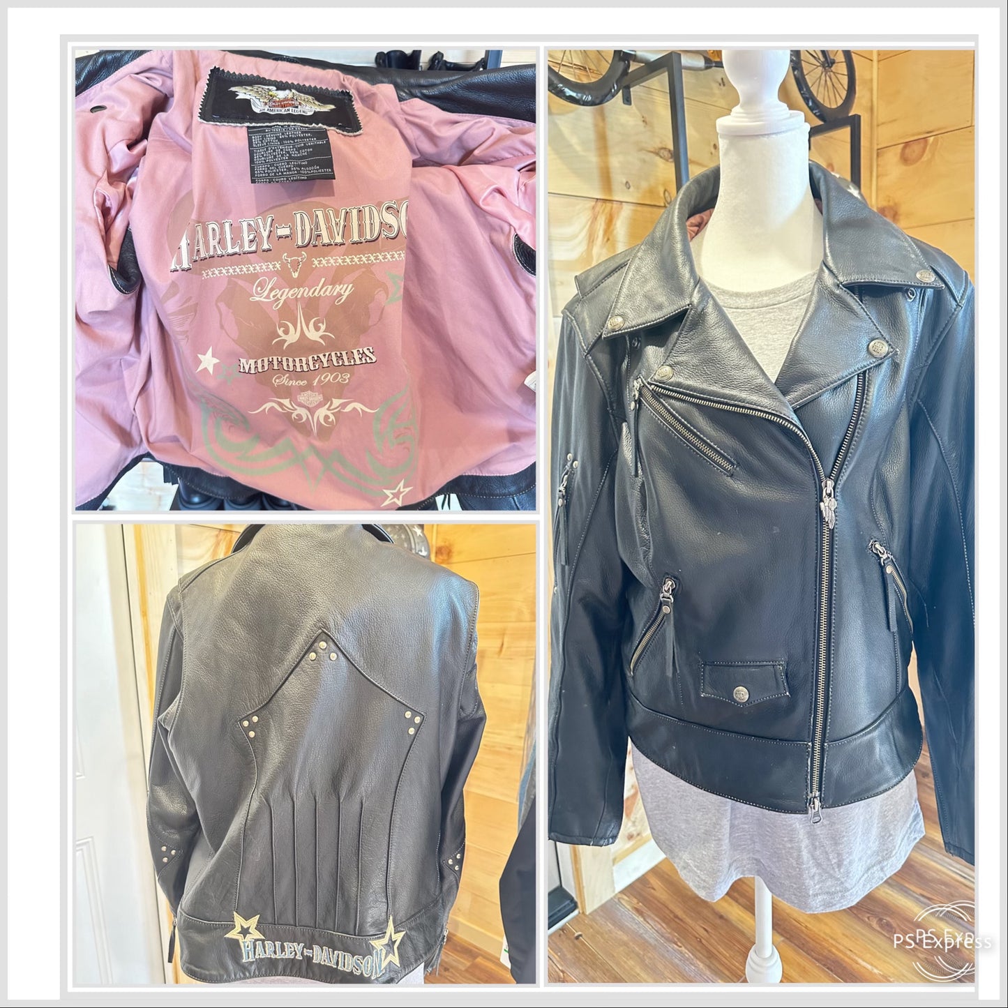 Harley Davidson Women’s Pink Liner Jacket